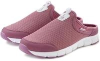 Sneaker LASCANA "Slip-On-Sneaker", Damen, Gr. 39, lila (mauve), Obermaterial: 100%