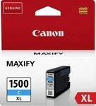 Canon PGI-1500XL C Tintenpatrone (original Druckerpatrone 1500 cyan XL)