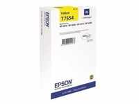 Epson Tintenpatrone Originalzubehör T7554 ca. 5.000 Seiten gelb 39ml...
