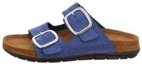 Pantolette ROHDE "EASYS N42", Damen, Gr. 36, blau (royalblau), Nubukleder, Schuhe