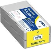 Epson Original Epson Tintenpatrone gelb (C33S020604,SJI-C-22-P-(Y) Tintenpatrone
