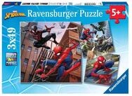 Ravensburger Puzzle Ravensburger Kinderpuzzle 08025 - Spider-Man besch&uuml;tzt die...