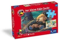 HUCH! Puzzle Der kleine Rabe Socke - Puzzle 1. 2 Puzzle mit 24 Teilen, 24...