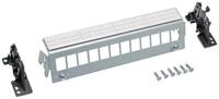 Hager Verteilerbox HAGER FZ12MK Patchpanel 12M Keystone TS-Schiene oder