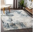 Livabliss Teppich PARIS, rechteckig, Modern Marmor Design, Wohnzimmerteppich,