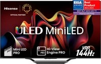 Hisense 65U7NQ Mini-LED-Fernseher (164 cm/65 Zoll, 4K Ultra HD, Smart-TV, 4KUHD,