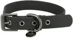 TRIXIE Hunde-Halsband CityStyle Halsband - schwarz - 35&ndash;42 cm/20 mm, Gurtband, PVC