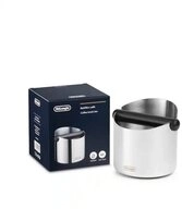 De'Longhi Ausklopfbeh&auml;lter Knock Box Abklopfbeh&auml;lter, 12,8cm, rostfreier