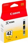 Canon Canon Druckerpatrone Tinte CLI-42 Y yellow, gelb Tintenpatrone