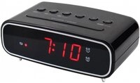 Soundmaster UR111SW Uhrenradio mit PLL-Tuner in Schwarz Uhrenradio