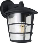 EGLO Wandleuchte Aloria Au&szlig;en-Wandlampe, Au&szlig;enleuchte, Aluguss, Kunststoff, E27,