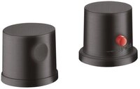 hansgrohe Wannenarmatur Axor Uno 2-Loch Wannenrandarmatur mit Thermostat...