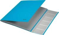 LEITZ Organisationsmappe Ordnungsmappe Recycle A4 6 F&auml;cher Karton blau