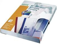 LEITZ Thermo-Bindemappe Thermobindemappen Leinenoptik A4 1,5mm blau VE=25 St&uuml;ck, (