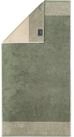 Caw&ouml; Handtuch TWO TONE, 50 x 100 cm, Gr&uuml;n, Creme, Baumwolle (1-St), Made in Germany