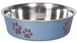 Karlie Futternapf Hundenapf Edelstahl Ascar blau-metallic blau 800 ml | &Oslash; 17 cm