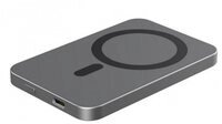 Realpower PB-5000 - Powerbank - 5000 mAh - grau Powerbank