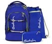 Satch Schulrucksack pack set (6-tlg), gr&ouml;&szlig;enverstellbares R&uuml;ckensystem