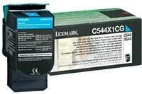 Lexmark Tonerpatrone Toner Original Lexmark C544X1CG cyan