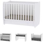 Lorelli Komplettbett Babybett Dream NEW 70 x 140 cm, umbaubar Kinderbett Schaukelbett