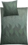 Kleine Wolke Bettw&auml;sche Jamiro, Mako-Satin, 2 teilig, mit Bl&auml;ttern