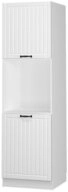 Vicco Herdumbauschrank Fame-Line, Wei&szlig; Landhaus/Wei&szlig;, 60 cm offen (1-St)