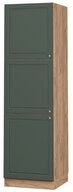 Vicco Herdumbauschrank Fame-Line, Gr&uuml;n-Gold Landhaus/Goldkraft Eiche, 60 cm...