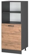 Vicco Herdumbauschrank R-Line, Goldkraft Eiche/Anthrazit, 60 cm (1-St)