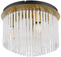 GLOBO LIGHTING Deckenleuchte GORLEY, ohne Leuchtmittel, Design Glasst&auml;be,
