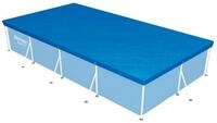 Bestway Pool-Abdeckplane 410 x 226 cm (Packung, 1-St), blau, eckig