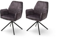 MCA furniture Esszimmerstuhl 60 x 89 x 64 cm (B/H/T) (2-er Set, 2 St)