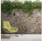 living walls Fototapete Steinmauer Fototapete, glatt, matt, (1 St), Tapete...