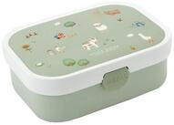Mepal Lunchbox Brotdose CAMPUS, F&uuml;llinhalt 750 ml, Gr&uuml;n, Wei&szlig;, Kunststoff,