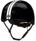Melon Fahrradhelm Straight White Black, super leicht, Magnetverschluss,