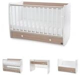Lorelli Komplettbett Babybett Dream NEW 70 x 140 cm, umbaubar Kinderbett Schaukelbett