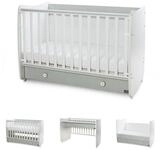 Lorelli Komplettbett Babybett Dream NEW 70 x 140 cm, umbaubar Kinderbett Schaukelbett