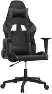 vidaXL Gaming-Stuhl Gaming-Stuhl Schwarz und Grau Kunstleder (1 St)