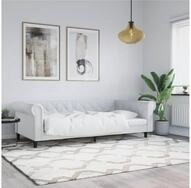 vidaXL Daybed, Tagesbett Wei&szlig; 90x200 cm Kunstleder