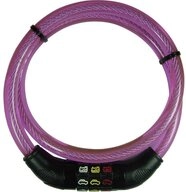 Security Plus Kettenschloss Kinder-Kabelschloss CSL80Pink