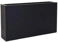 VIVANNO Pflanzk&uuml;bel Fiberglas ELEMENTO SLIM Kasten - Anthrazit Matt (1 St), 90x20x50