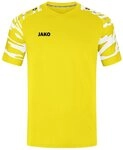 Jako T-Shirt Trikot Wild (Polyester-Stretch-Jersey) gelb/weiss Herren