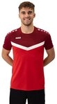 Jako T-Shirt Iconic (Polyester-Micro-Mesh) rot/weinrot Herren