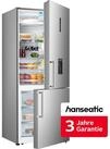 Hanseatic K&uuml;hl-/Gefrierkombination HKGK20070CNFWDI, 201 cm hoch, 70 cm breit,...