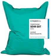 Lumaland Sitzsack XXL Bean Bag Riesen-Sitzkissen 380L 140x180cm Special Edition,