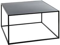 HAKU Beistelltisch Beistelltisch schwarz - Sofatisch Metall - B 70 x H 40 x T 70 cm
