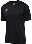 hummel T-Shirt hmlESSENTIAL (100% rec. Polyester) Kurzarm schwarz Kinder