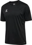 Trainingsshirt HUMMEL "HMLESSENTIAL JERSEY S/S", Damen, Gr. S, schwarz, Trikot,