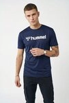 hummel Trainingsshirt HMLLOGO JERSEY S/S normale Passform, kurze &Auml;rmel,