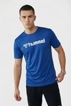 hummel Trainingsshirt HMLLOGO JERSEY S/S normale Passform, kurze &Auml;rmel,
