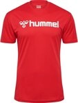 hummel Trainingsshirt HMLLOGO JERSEY S/S normale Passform, kurze &Auml;rmel,